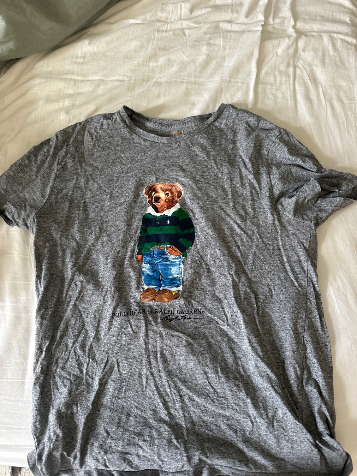 Polo Ralph Lauren Polo Bear T-Shirt grau Gr. M
